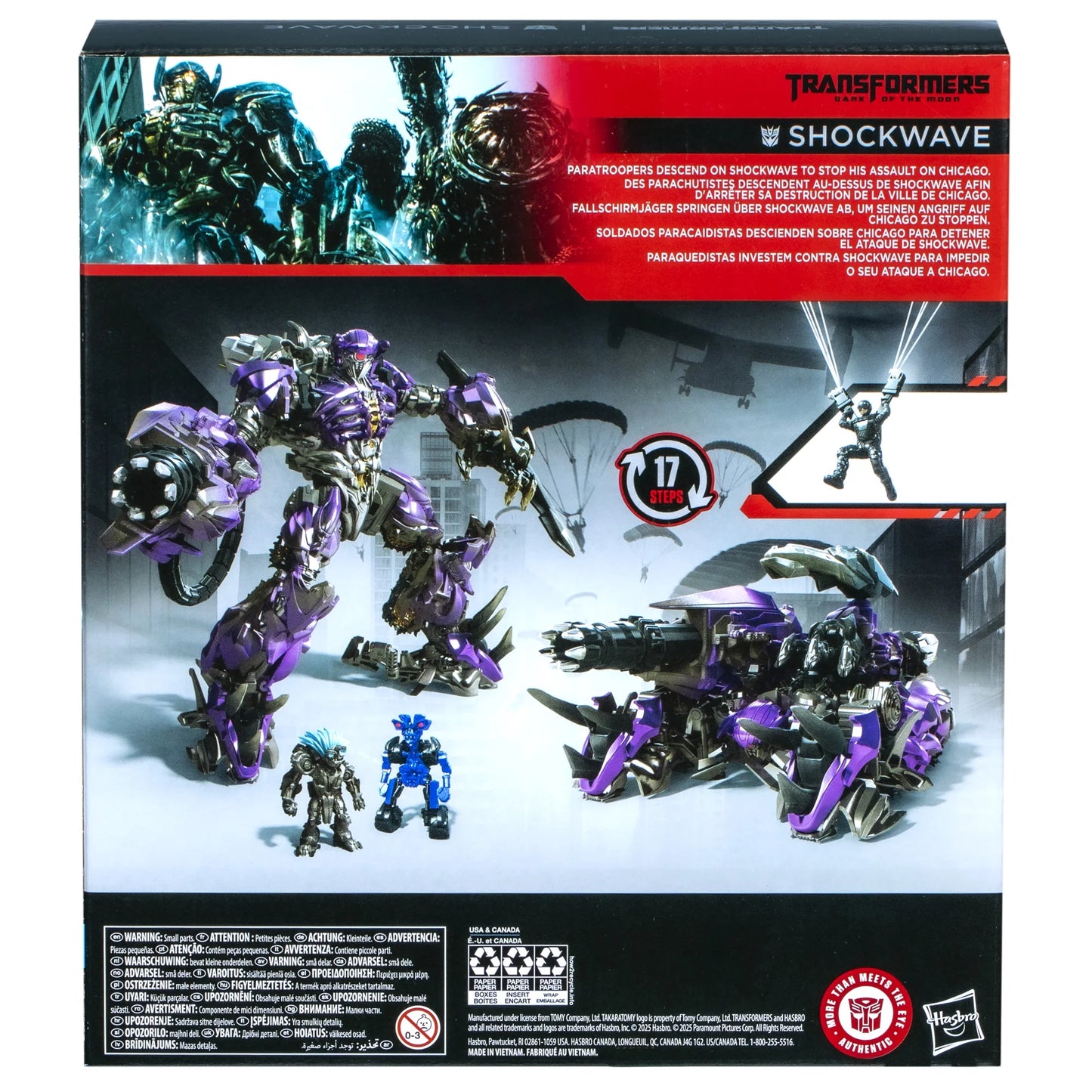 Transformers Generations Studio Series Dark of the Moon Leader Shockwave