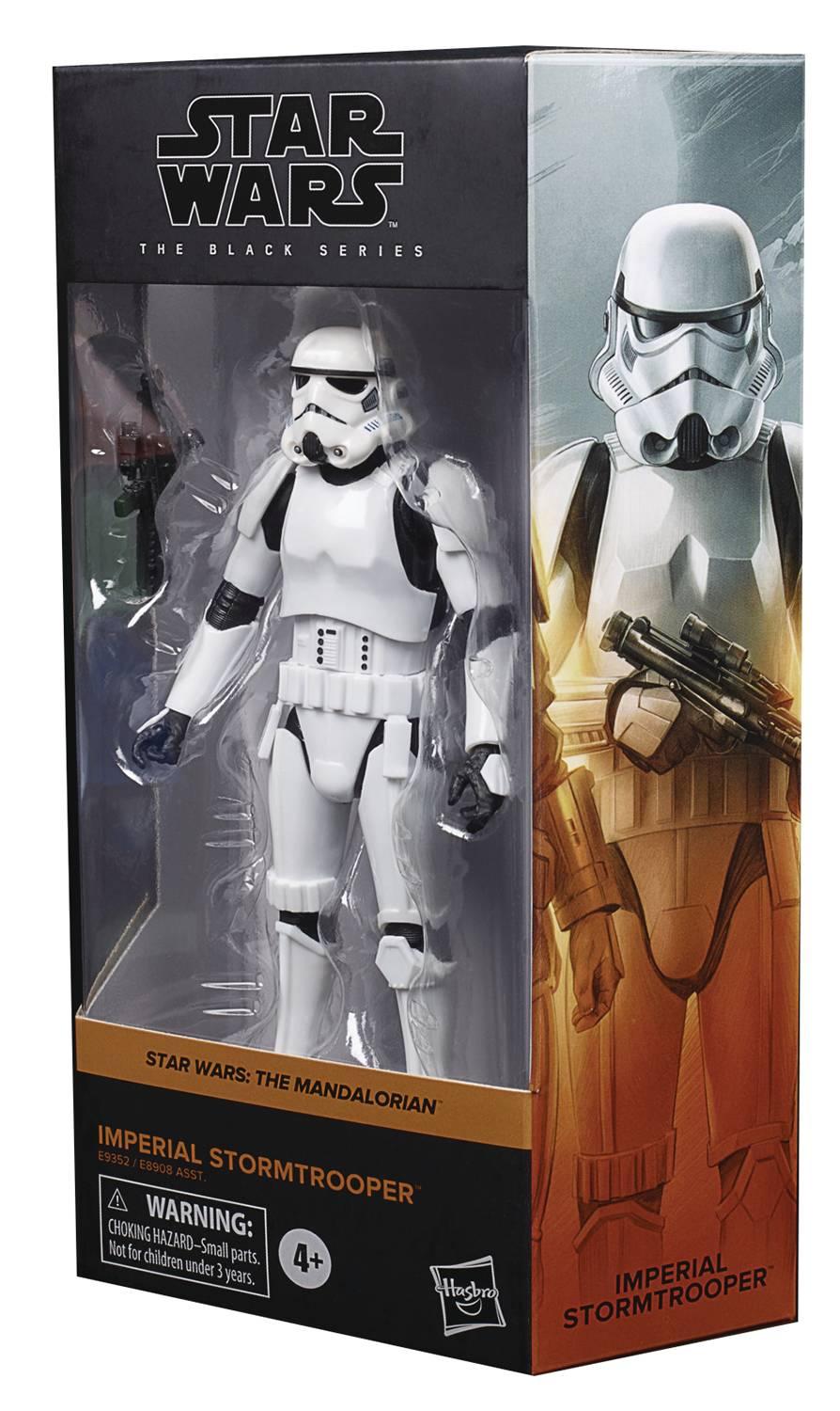 Star Wars Black The Mandalorian Stormtrooper Action Figure