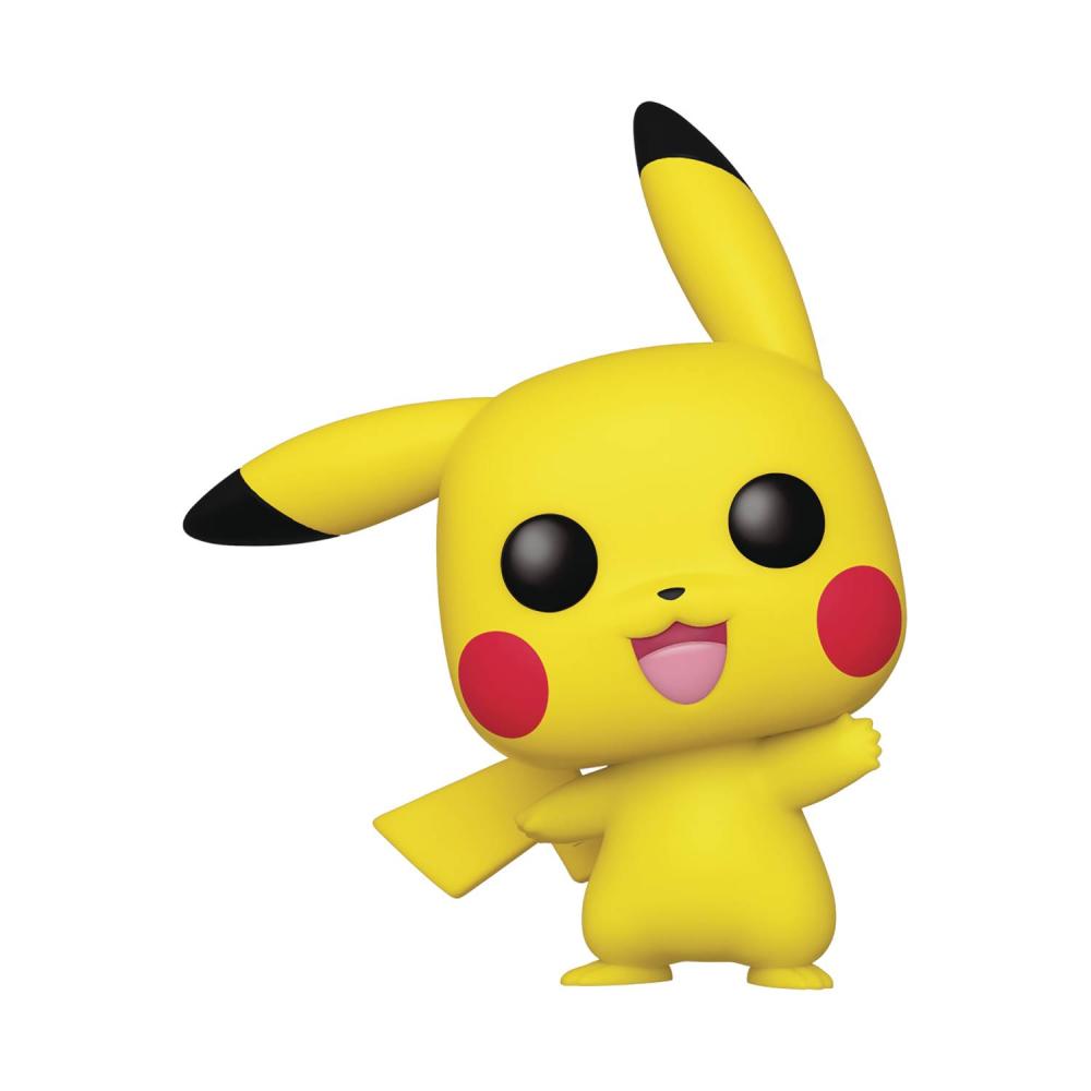 Pop Games Pikachu Waving Vinyl Figure