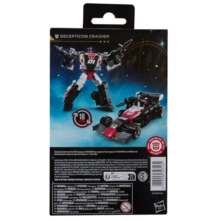 Transformers Age of the Primes Decepticon Crasher Action Figure
