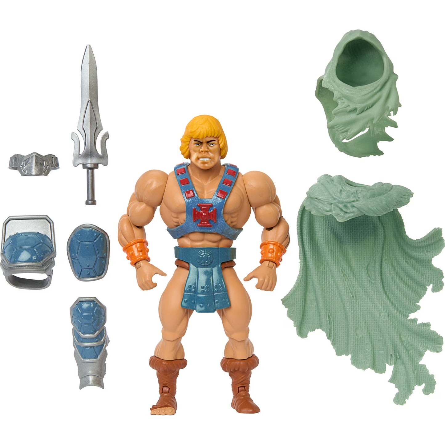 Masters of the Universe x Turtles of Grayskull Origins Stealth He-Man Action Figure