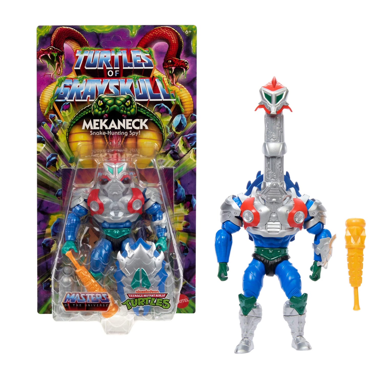 Masters of the Universe x Turtles of Grayskull Mekaneck Action Figure