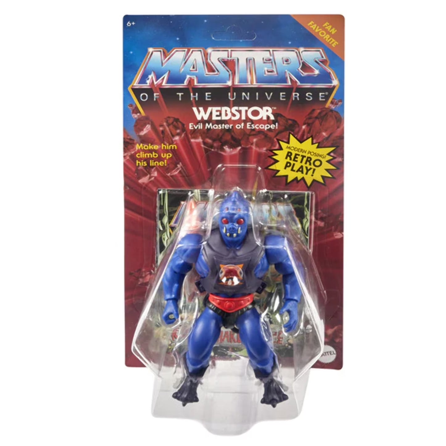MOTU Origins Fan Favorite Webstor AF