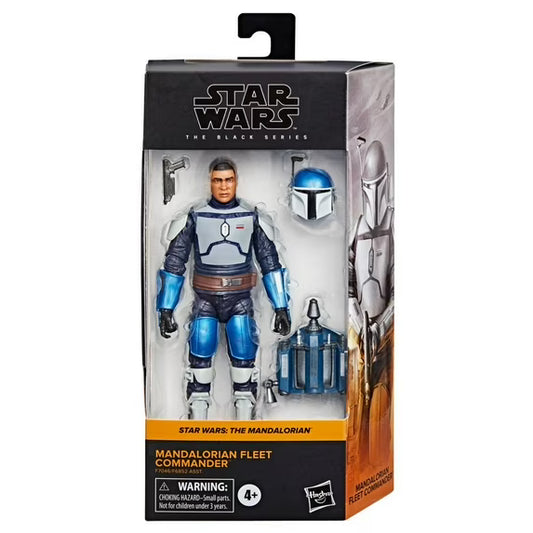 Star Wars Black The Mandalorian Mandalorian Fleet Commander Action Figure