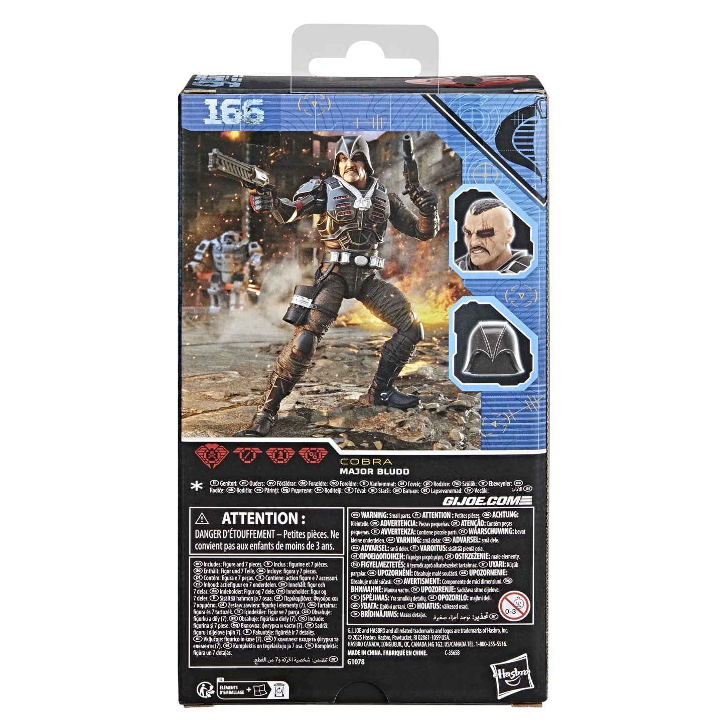 G.I. Joe Classified Series Dreadnok Major Bludd Action Figure