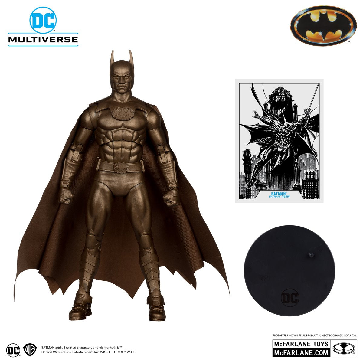 DC Multiverse Platinum Edition Batman 1989 Action Figure
