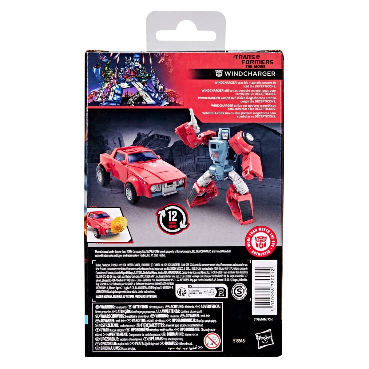 Transformers Studio Series 86 Transformers: The Movie Windcharger Action Figure PRE-ORDER