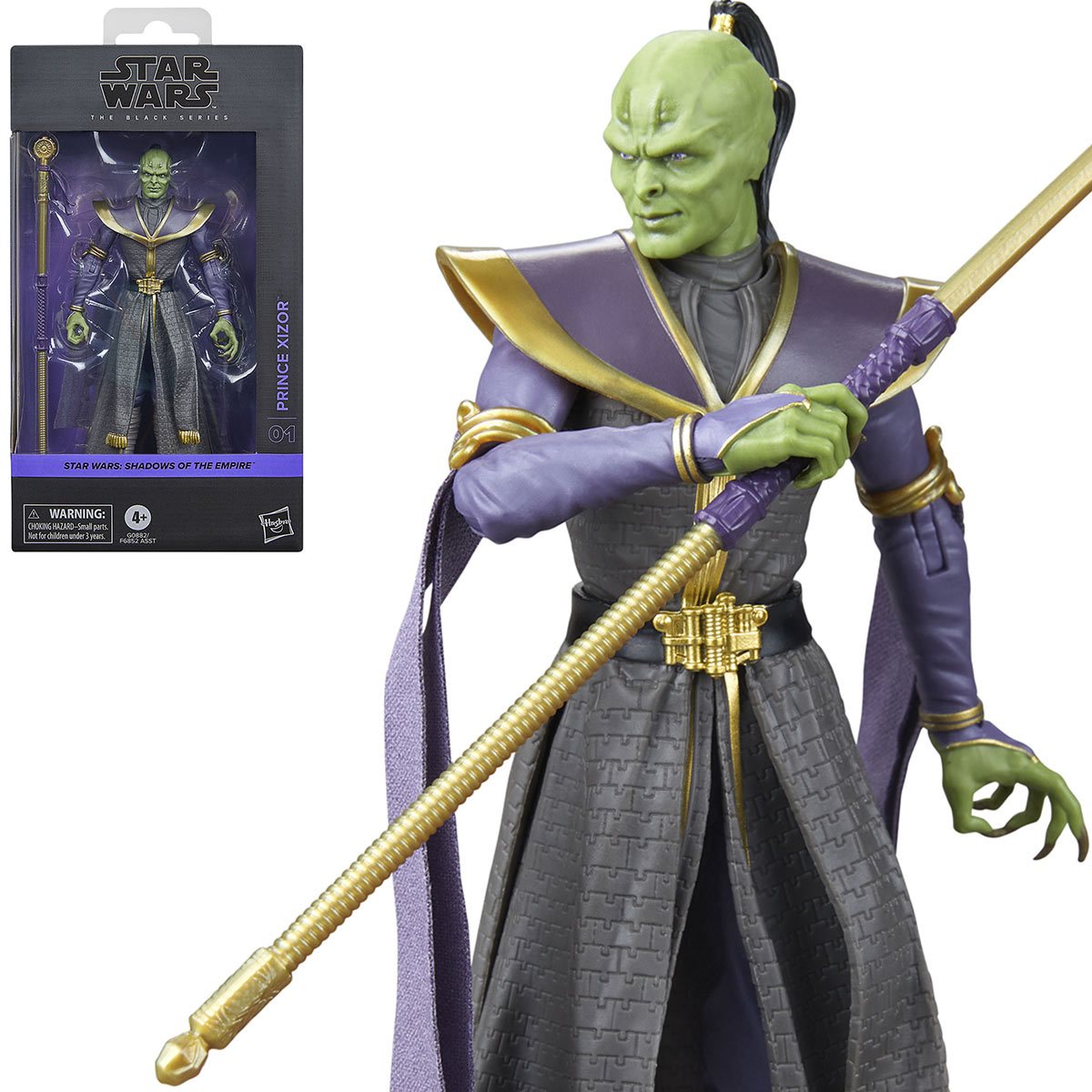 Star Wars Black Series Shadows of the Empire Black Series Prince Xizor Action Figure