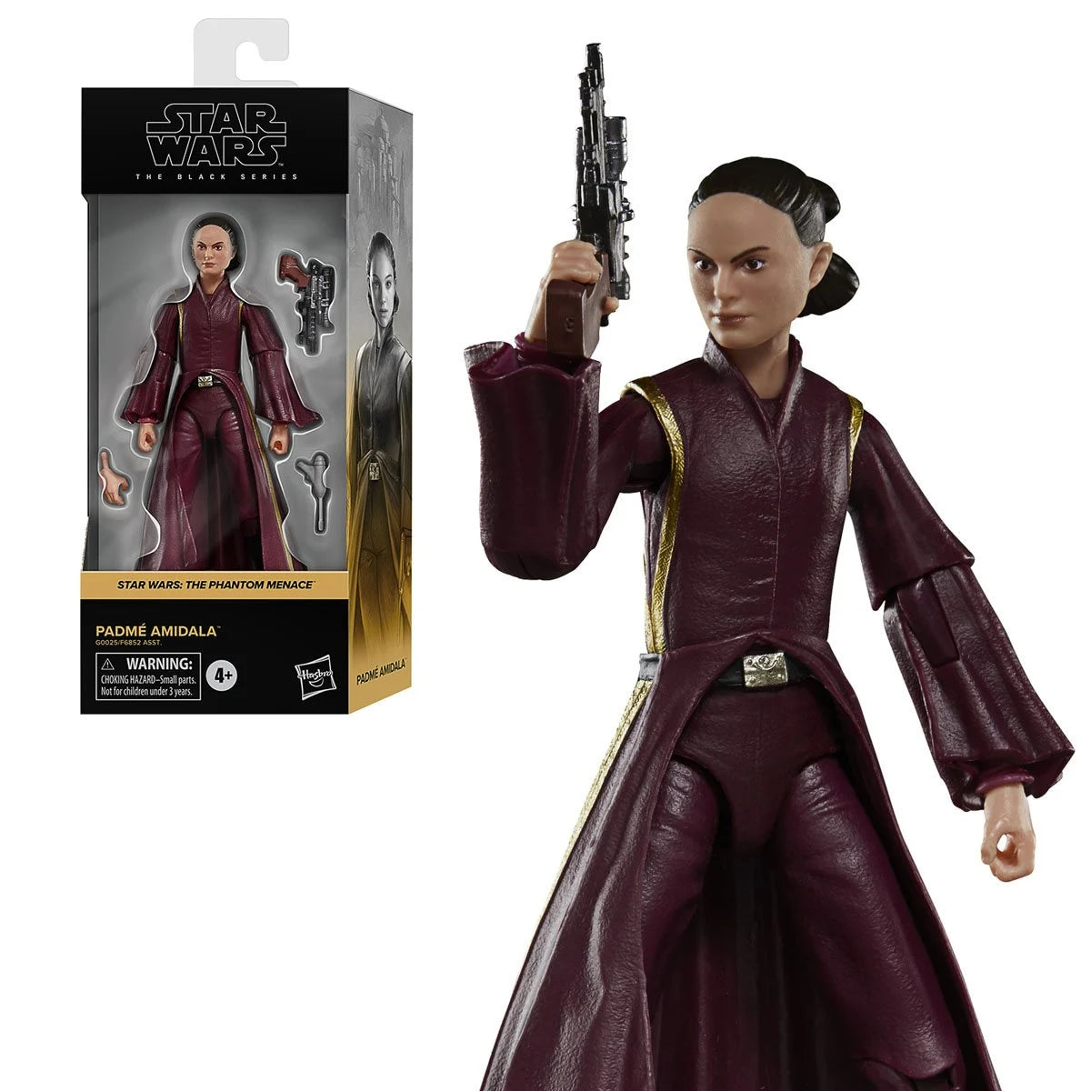 Star Wars Black The Phantom Menace Padme Amidala Action Figure