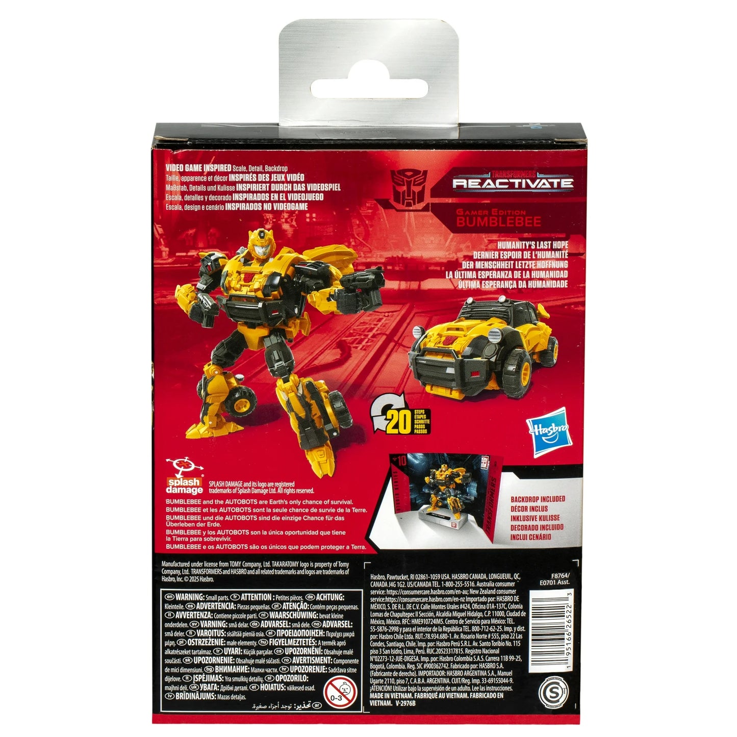 Transformers Studio Series Reactivate Bumblebee Action Figure