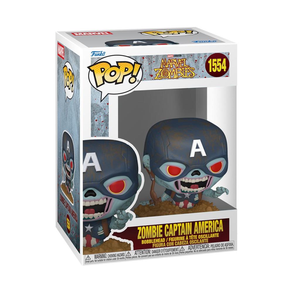 POP Marvel marvel Zombies Zombie Captain America Vinyl Figure