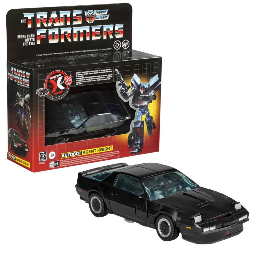 Transformers X Knight Rider Autobot Agent Knight