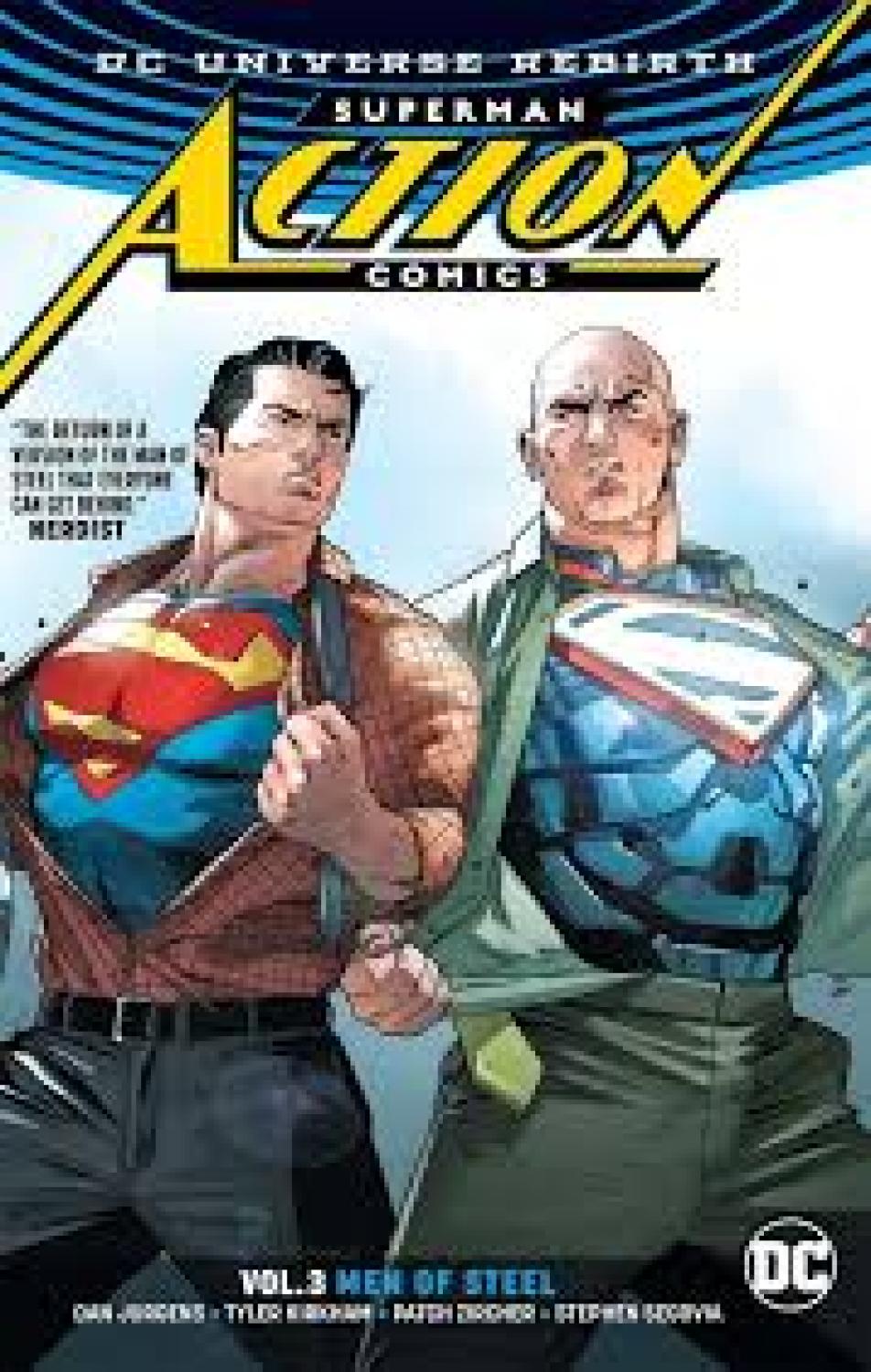 Superman Action Comics TP VOL 03 Men of Steel Rebirth