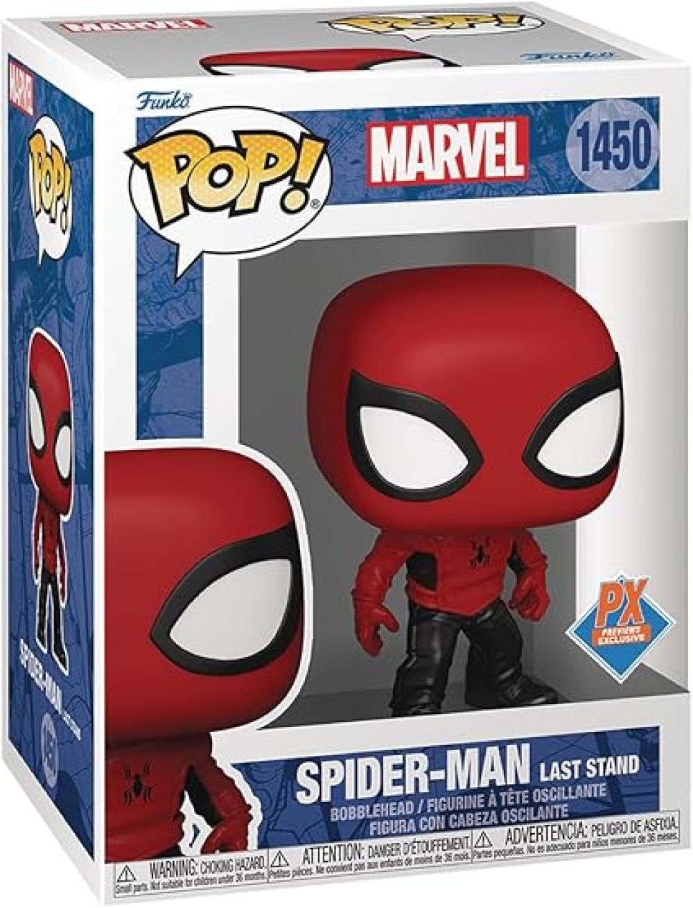 Pop Marvel Spider-Man Last Stand PX Exculsive Vinyl Figure