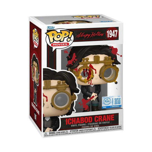 POP Movies Sleepy Hollow Ichabod Crane Bloody Exculsive Vinyl Figure