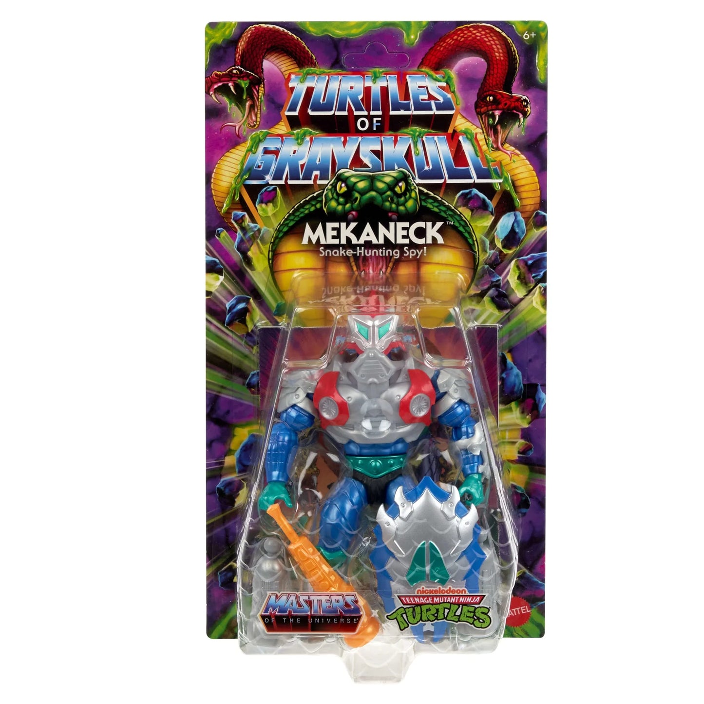 Masters of the Universe x Turtles of Grayskull Mekaneck Action Figure